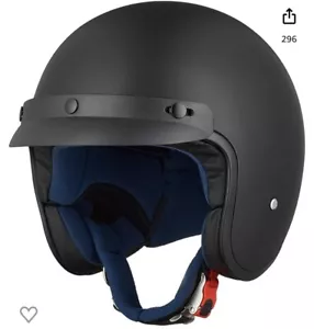 Casco de motocicleta ILM 3/4 cara abierta aprobado por el DOT modelo-207 - Imagen 1 de 4