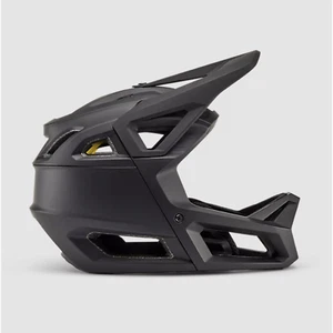 Fox racing youth proframe ce matte black full face helmet boy mtb dirt - Picture 1 of 3