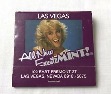 Mint Hotel & Casino Matchbook Las Vegas Del Webb’s Vintage Advertising Unstruck