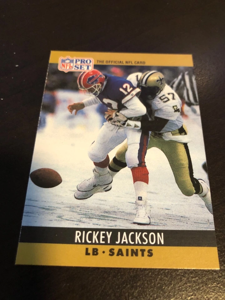 1990 Pro Set FACT Cincinnati - #214 Rickey Jackson - Image 1 of 1