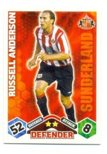 Topps Match Attax  2009-10 Premier League - Sunderland - Russell Anderson