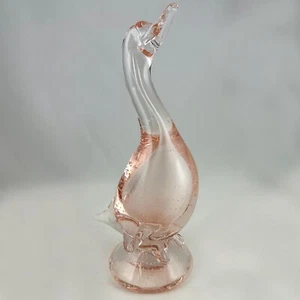BARBINI / FRATTIN Murano "Duck" Iridized Bullicante Controlled Bubbles, Georgous - Picture 1 of 7
