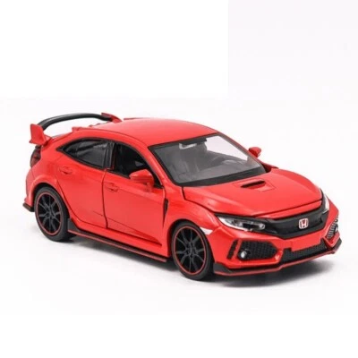 1:32 Honda Civic Type R Diecast Fast and Furious Honda Civic Car Toy Model Car - Image 1 of 4