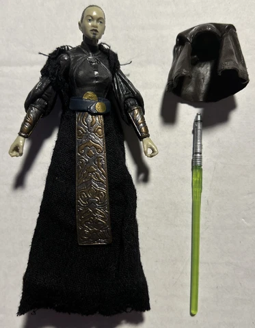 3.75” Star Wars Prequel Trilogy Jedi Luminara Unduli Black Series #11 Cover