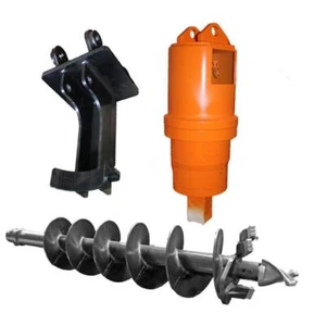 Hydraulic Power Earth Auger Excavator Drilling Machine Fit 2.5-4.5 ton Excavator - Picture 1 of 24