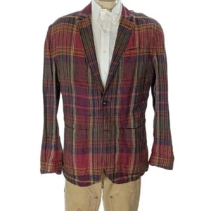 VTG DS Polo Ralph Lauren Linen Sport Coat Blazer Sz 40R NWT $298 - Picture 1 of 7