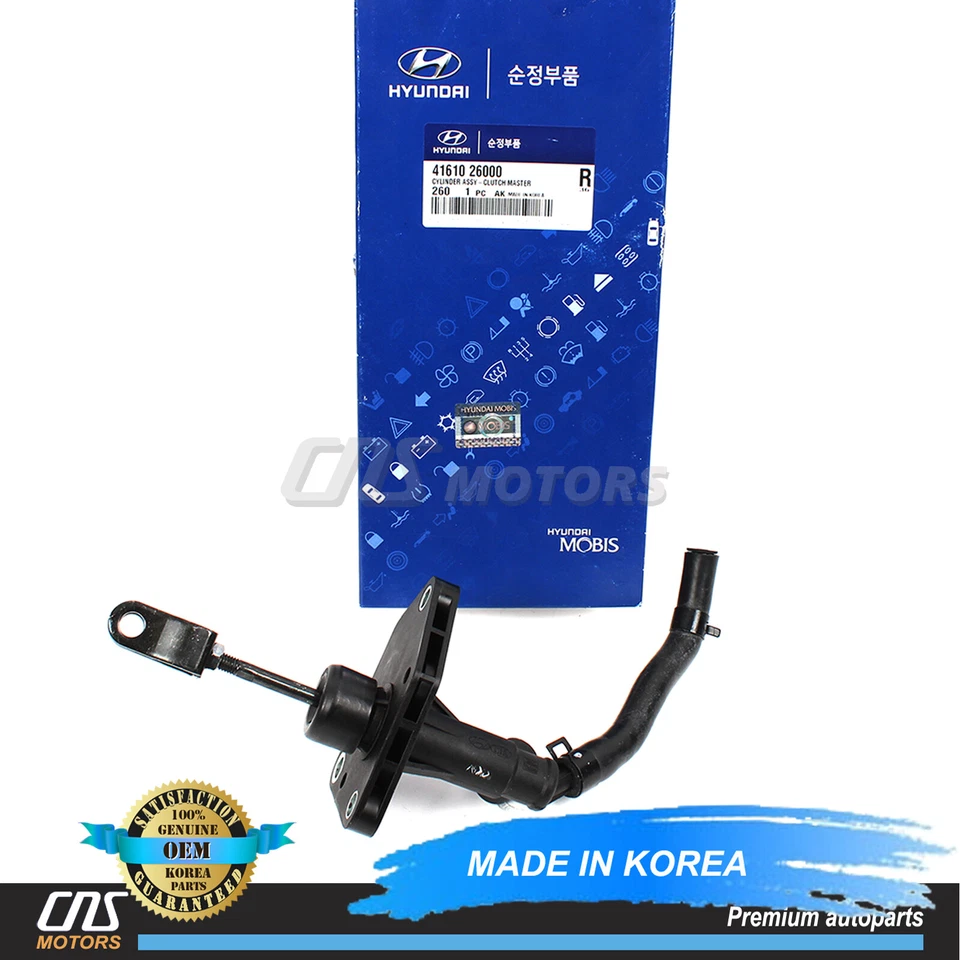 GENUINE Clutch Master Cylinder for 2001-2004 Hyundai Santa Fe OEM 4161026000 - Image 1 of 4