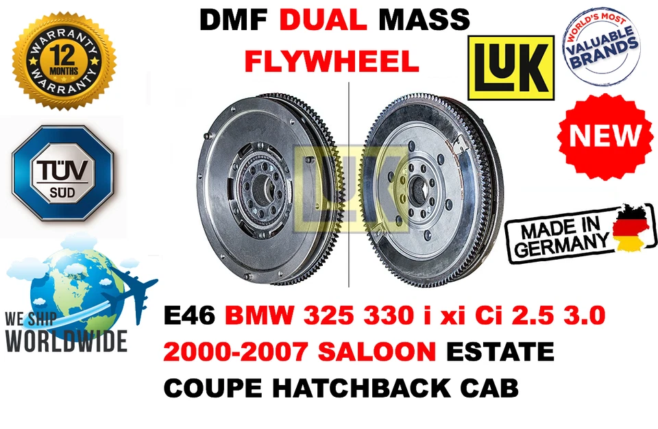 PARA E46 BMW 325 330 i xi Ci 2.5 3.0 2000-2007 NUEVO DOBLE MASA DMF VOLANTE  Foto 1 de 1