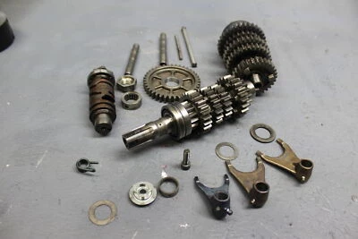01-06 YAMAHA YZ250F ENGINE TRANSMISSION TRANNY ASSEMBLY GEARS 5NL-17402-01-00 - Image 1 of 4