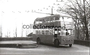 Trolebús Bradford 1959 DKY3 Duckworth Ln foto 5x3 pulgadas con derechos de autor 59127 - Imagen 1 de 2
