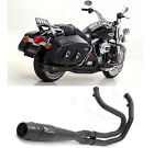 MOHICAN ARROW FULL EXHAUST BLACK HARLEY DAVIDSON TOURING 2003 03