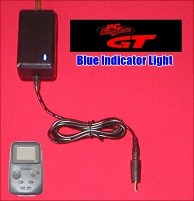 7V AC Adapter Power Supply W/LED for Japanese NEC PC Engine GT Handheld NEW - Image 1 of 3