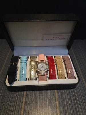 Real Collectibles By Adrienne Watch With 6 Extra Bands - Image 1 of 4