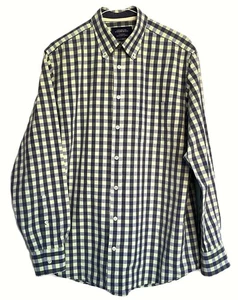 Charles Tyrwhitt check shirt M cotton Classic fit Button down collar Pocket TG - Picture 1 of 5