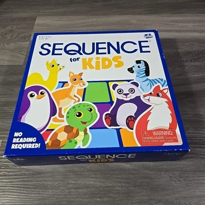 SEQUENCE for Kids - The 'No Reading Required' Strategy Game Sealed  - Image 1 of 4