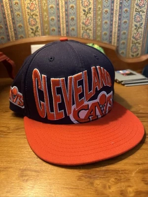 NBA Cleveland Cavaliers NewEra 9Fifty HaRdwood Clásico Naranja/Azul Snapback Nuevo sin Etiquetas Foto 1 de 4
