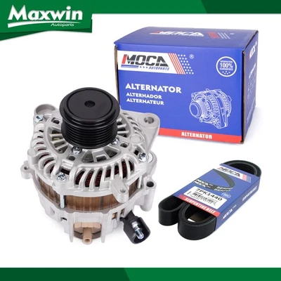 Nuevo alternador y correa serpentina de 7 ranuras para Honda Accord 2013-2017 2,4 L Foto 1 de 4