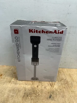 Batidora de mano inalámbrica de velocidad variable KitchenAid Go KHBRV71BM (E10045098) Foto 1 de 2