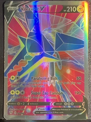 Vikavolt V 180/189 Darkness Ablaze Full Art Holo Ultra Rare Pokemon Card - Image 1 of 2