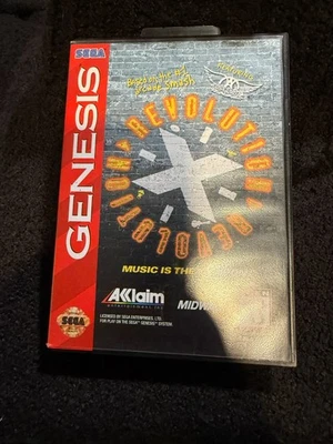 Revolution X (Sega Genesis, 1994) CIB - Image 1 of 2