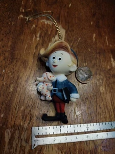 Enesco Rudolph the Red Nosed Reindeer Hermey Dentist Elf Pink Elephant Ornament  - Picture 1 of 4