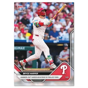 2025 MLB Topps Now #459 Bryce Harper Philadelphia Phillies 350th HR - PRESALE - Picture 1 of 1