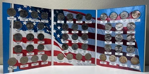 1999-2008 Commemorative Quarters of the United States Collector's Album Complete - Picture 1 of 5