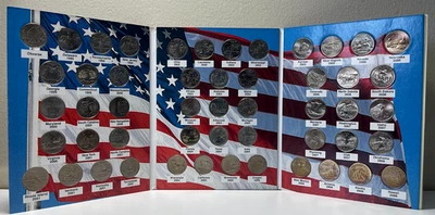 1999-2008 Commemorative Quarters of the United States Collector's Album Complete - Image 1 of 4