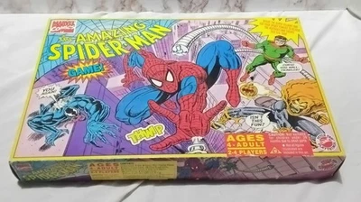 100% AMAZING SPIDERMAN Boardgame - Marvel - 1993 - 100% Complete -Used VGC - Image 1 of 4