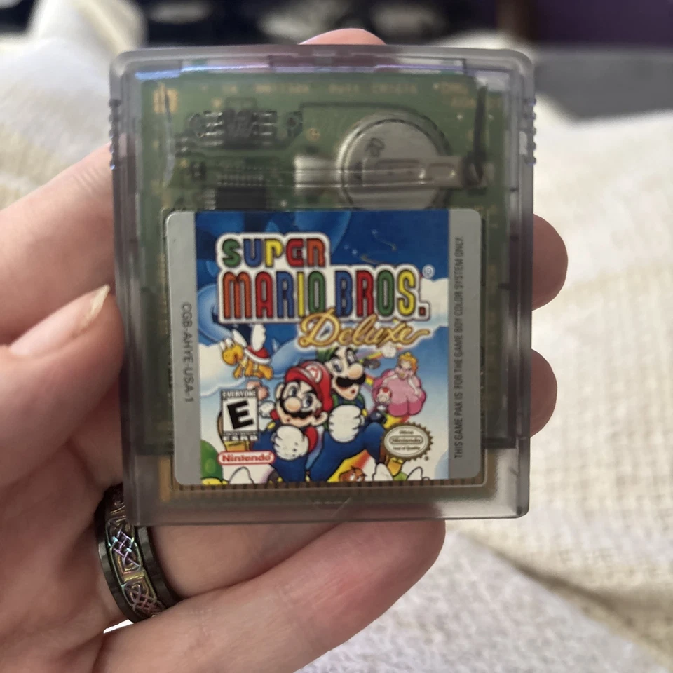 Cartucho autêntico Super Mario Bros. Deluxe Game Boy Color Nintendo testado - Imagem 1 de 1