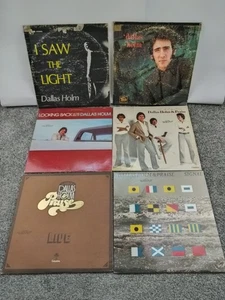 Vintage Dallas Holm Vinyl Record Lot Gospel Music I Saw Light Look Back Praise - Imagen 1 de 19