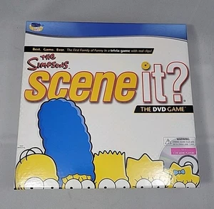 Scene It? The Simpsons Edition DVD Board Game Brand New Sealed - Picture 1 of 2