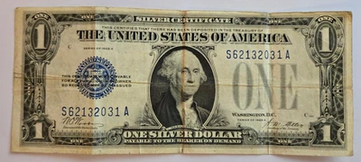 1928-A $1 Silver Certificate 'Funny Back' - Image 1 of 2