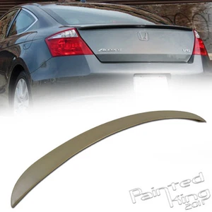 08-12 Fit For Honda ACCORD 2D 8th ABS OE Rear Trunk Boot Spoiler Wing Unpainted - Picture 1 of 1