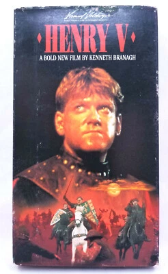 Vintage VHS Henry V 1989; Kenneth Branagh, Judi Dench, Emma Thompson Foto 1 de 4