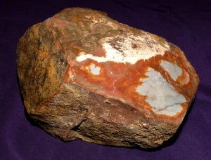 Oregon-Jaspis Rohstein, McDermitt, Oregon 1708,3g 145x91x87mm, Heilstein - Bild 1 von 7