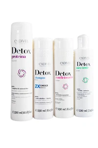 Detox Hair Treatment Kit 4 Products - Cadiveu - Photo 1 sur 1