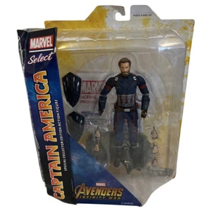 Marvel Select Infinity War MCU Captain America Collectors figure NEW - Picture 1 of 2