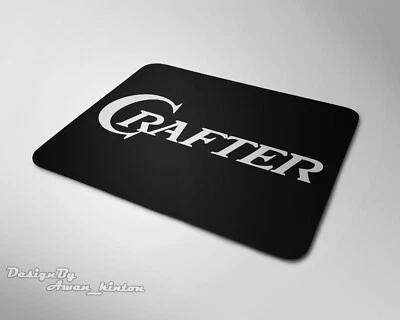 Custom Print Mouse Pad Crafter Drum Logo Mouse Mad New Non Slip - Image 1 of 2