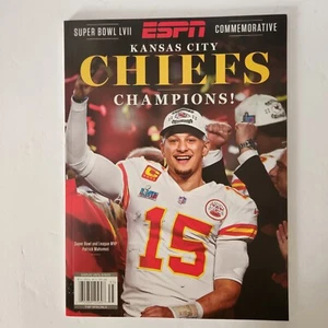 2023 Super Bowl LVII ESPN Commemorative Kansas City Chiefs Patrick Mahomes - Bild 1 von 1