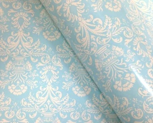 Everyday Gift Wrapping Paper Bulk Roll - 500mm x 60 metres - Blue Florentine - Picture 1 of 1