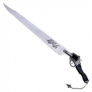 Final Fantasy VIII Squall's FUNCTIONAL Gunblade Revolver Sword. - Picture 1 of 4