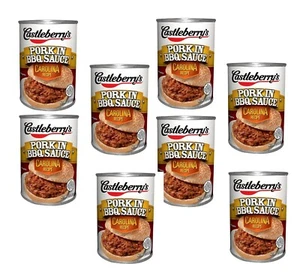 Castleberry's Carolina Recipe Pork in BBQ Sauce - 8 Pack, Size 10.5 oz Cans - Picture 1 of 24