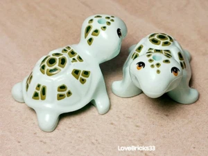 New LEGO Turtle Tortuga Terrapin Tortoise Sea Turtle Light Aqua Spotted Shell - Picture 1 of 1
