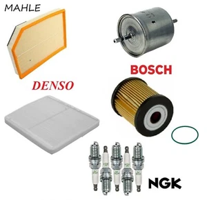 Tune Up KIT Spark Plugs & Filters for Volvo XC90 L5 2.5L 2003-2005 - Picture 1 of 1