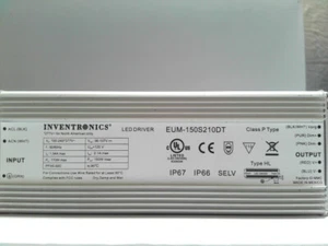 INVENTRONICS EUM-150S210DT 100 - 277Vac, 150W, 140 - 2100mA, 1/PACK - Picture 1 of 2