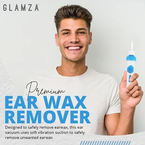 Ear Wax Removal Kit Ear Cleaner Cordless Vacuum Electric Ear Pick Safe Painless - Picture 1 of 14