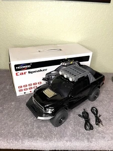 Hooked Off Road 4 x 4 Black Truck Light Up Multicolors Audio Speaker CAR-589BT - Picture 1 of 12