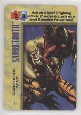 1996 Special Character Cards Sabretooth #EJ 1z4
