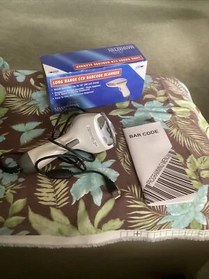 Escáner de código de barras CCD de largo alcance Manhattan SG303 alto rendimiento S/N SG356601 Foto 1 de 4